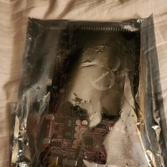 Graphics Card - Black and Red VisionTek New Seal - Picture 3 of 6